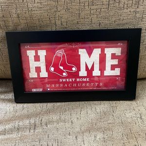 Home Sweet Home Massachusetts Steiner Framed Art Print